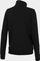 Bluzë me zinxhir 4F Warm Top, për goca, sportive, e zezë