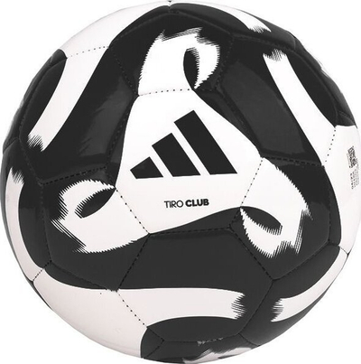 Top futbolli adidas Tiro Club HT2430, TPU, madhësi standarde, bardh e zi