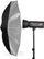 Çadër fotografike Aurora U-105C, 105 cm, për dritë të butë, e bardhë