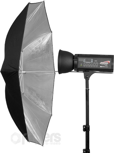 Çadër fotografike Aurora U-105C, 105 cm, për dritë të butë, e bardhë