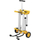 Работна маса држач Dewalt DE7400 XJ, алуминиумска, со тркала, жолта