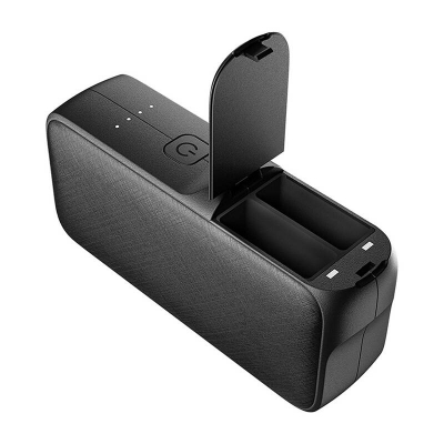 Karikues portativ Telesin Power Bank 10000mAh, 20W PD, për GoPro Hero 5 6 7, i zi