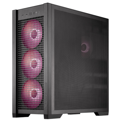 Kuti PC ASUS TUF Gaming GT302, MIDI Tower, ARGB, e zezë
