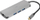 Докинг станица Ибокс USB C, USB 3.2, Power Delivery 100W, сребрена