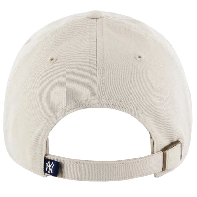 Kapele bejsbolli '47 New York Yankees MLB Clean Up, cotton twill, e krem