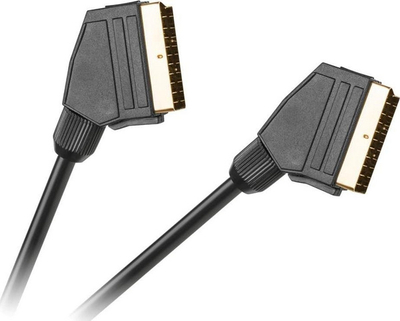 Kabllo Cabletech Scart (KPO3911-3), 3m, e zezë