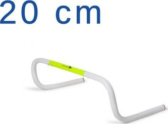 Pengesë stërvitje Yakimasport 100177, 20 cm, vetëngritëse, e bardhë me neon