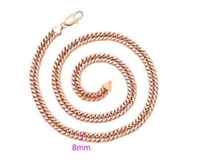 Qafore Xuping QKRA , 590x8 mm, rozë e artë