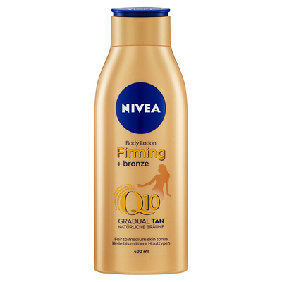 NIVEA Q10 Firming + Bronze Лосион за тело, 400 ml
