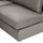 Divan këndor Monza 265x195x98Hcm (HM3256.11), bezhë