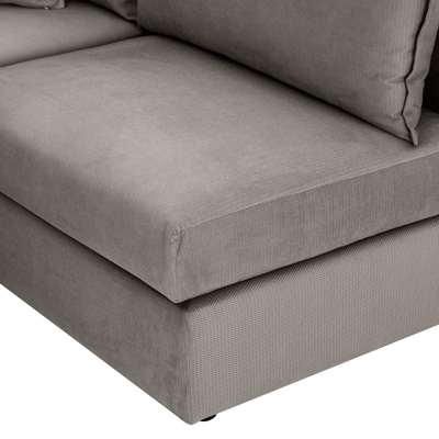 Divan këndor Monza 265x195x98Hcm (HM3256.11), bezhë