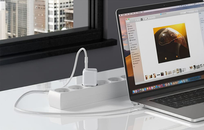 Karikues muri Vention Stylish, USB C, 30W GaN, i gjelbër