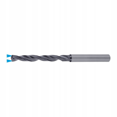 Stërvitëse me spiral Fanar MasterDrill 5xD 8.00 VHM IK AT, diametër 8 mm, karbur i fortë, gri