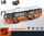 Lodër autobus Swede me drita edhe zëra, shumëngjyrësh