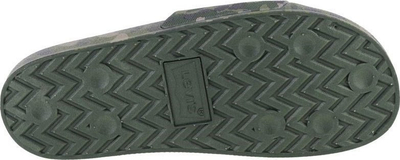 Shapka Levi's June Stamp 234217-753-92, shollë sintetike, dizajn kamuflazh, jeshile