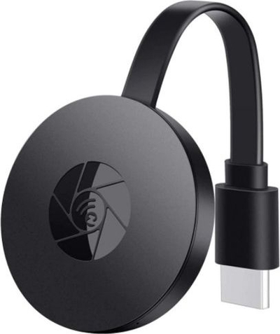 Адаптер за стриминг Google Chromecast, HDMI, Full HD 1080p, црн