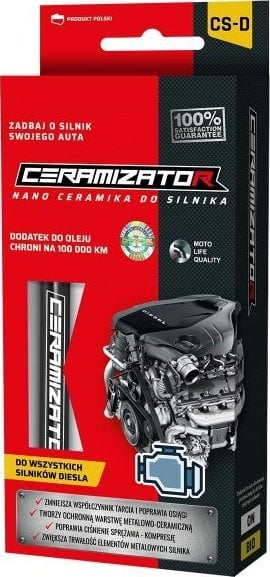 Aditiv për motor nafte Ceramizator CS-D, për motorë nafte, 250 ml