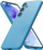 Mbrojtëse telefoni Crong Color Cover për Samsung Galaxy A55 5G, silikon liquid, brenda mikrofibër, blu e hapur