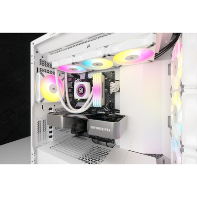 Processor liquid cooling system Corsair iCUE H150i ELITE LCD XT - White