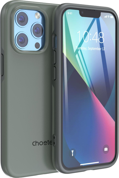 Kapak telefoni Choetech PC0113 MFM Anti-drop, për iPhone 13 Pro, MagSafe, jeshil