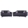 Set divan-shtrat KRISTINA (2 + 3 ulëse) (HM11753), gri