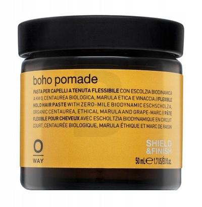 Pasta kremoze për flokë OWAY Boho Pomade, fijim fleksibël, 50 ml