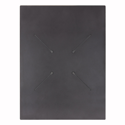 Pllakë tavoline HPL HM6350.21, drejtkëndore 60x80cm, set 2 copë, e zezë