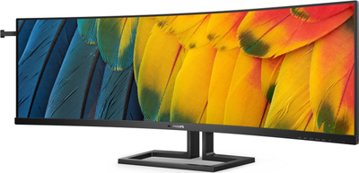 Monitor Philips 6000 Series 45B1U6900C, 44.5", Dual Quad HD 5120 x 1440, USB C, i zi