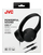 Kufje me kabllo JVC HA-S33UC, USB-C, me telekomandë, të zeza