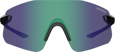 Спортски очила Tifosi Vogel SL, леќи Smoke Green Mirror, црна рамка