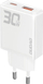 Полнач за мрежа Dudao A30EU GaN, 30W 3A, USB A и USB C, бел