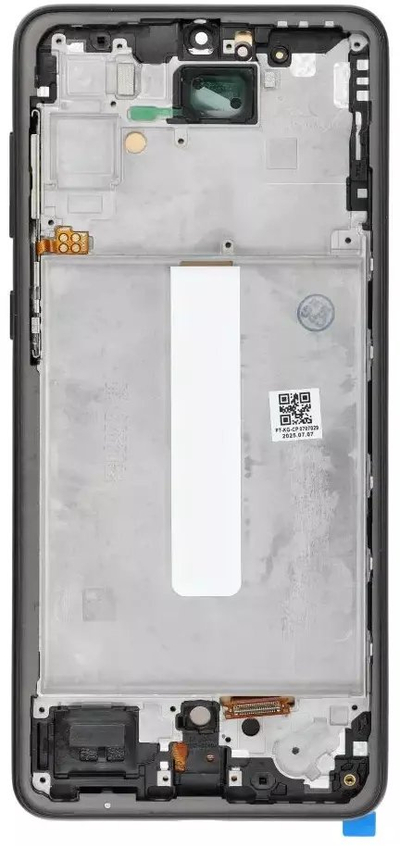 Ekran OEM Samsung A33 5G, LCD HARD OLED, me kornizë, i zi