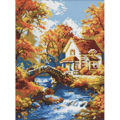 Set diamond painting Ideyka Diamond Quadro The Cozy Nature, 30 x 40 cm, shumëngjyrësh