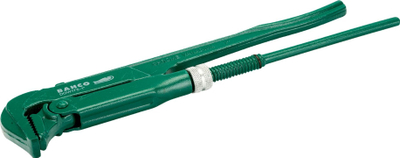 Çelës tubash Bahco Alligator, 1", 90°, jeshil