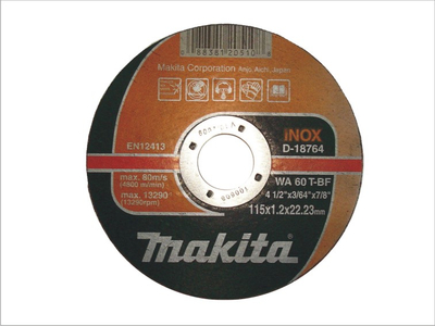 Disk prerës Makita D-18764-10, 115mm, 1.2mm, set 10 copë