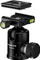 Kokë trepodi Mantona Onyx 12 Ball Head, ngarkesë 12kg, piaster Arca-Swiss, e zezë