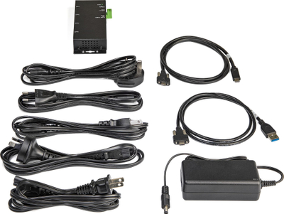 Hub USB-C StarTech HB31C2A2CME, 4 porta 10Gbps, metalik industrial, i zi