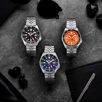 Orë dore Seiko Sports Automatic GMT Series SSK003K1