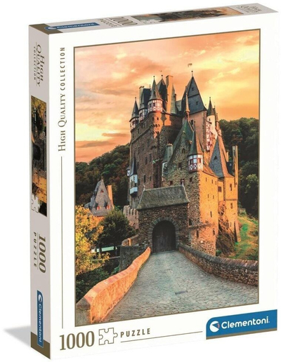 Сложувалка Клементоні Златен час во замокот Елц, 1000 парчиња, Висококвалитетна колекција