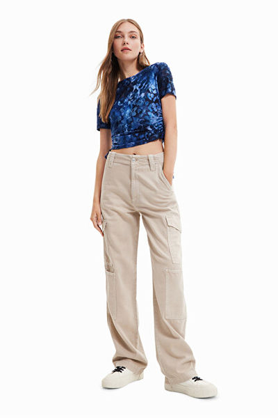 Bluzë Desigual Ts Triestre Slim Fit 23SWTKA35000