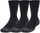 Çorape Under Armour 1379512-001, set 3 palë, të zeza