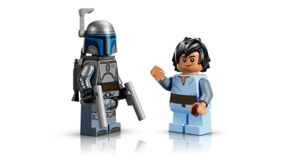 Set lodër LEGO Star Wars Jango Fett's Starship 75409, 2970 pjesë, model koleksionues, shumëngjyrëshe