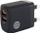 Karikues muri Our Pure Planet 24W, 2x USB A, prizë UK, i zi