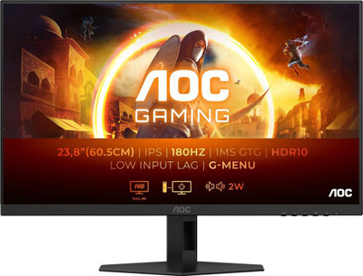 Монитор AOC 24G4XE, 23,8", Full HD, црн