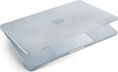 Futrollë Pipetto Hardshell Dots Case, për MacBook Air 13.6" M2 M3, PVC, transparente e mjegullt