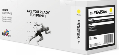 Toner TB Print TH-YE415AN, që zëvendëson HP W2032A, 2100 faqe, i verdhë