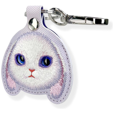 Çelsmbajtëse Nimmy Big Eyed Pet 2.0 për Apple AirTag, lepurush, lejla