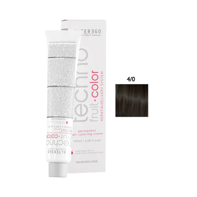 Ngjyrë për flokë Alter Ego Techno Fruit Color, 4/0 Brown, 100 ml