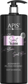 Xhel dushi Apis Natural Cosmetics Sweet Bloom, efekt mëndafshi, 1000 ml, shishe e zezë