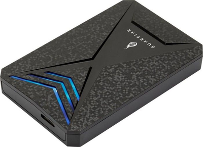 Hard disk i jashtëm SureFire Bunker Gaming 53682, 2TB, USB 3.2 Gen1, i zi